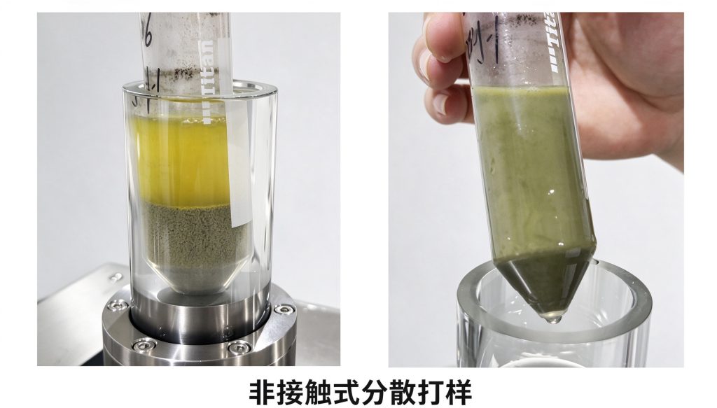 非接触分散